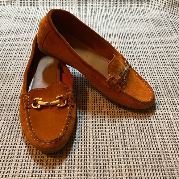 Coach and Four Shoes Coach And Four Womens Orange Italian Leather
